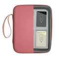 JDSZM Yoto Card Case Holder – 120 Pocket Storage Organizer with Carry Strap, Pink