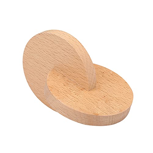 JE JOUE Montessori Wooden Interlocking Discs for Baby – Grasping & Teething Toy