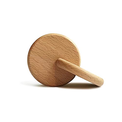 JE JOUE Montessori Wooden Interlocking Discs for Baby – Grasping & Teething Toy
