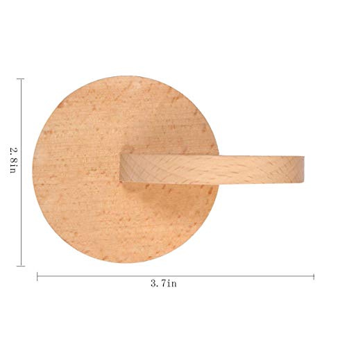 JE JOUE Montessori Wooden Interlocking Discs for Baby – Grasping & Teething Toy