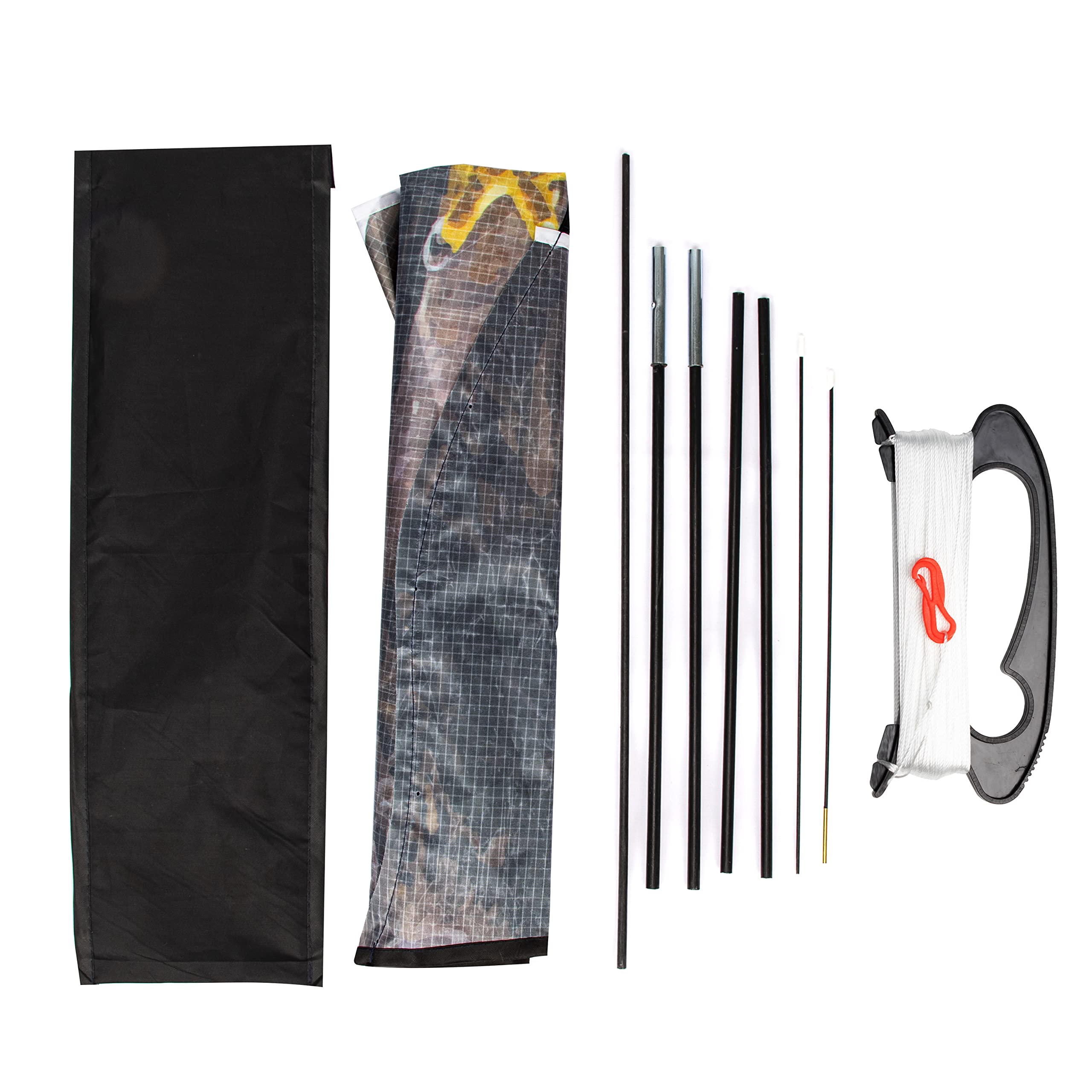 JEKOSEN Bald Eagle Huge Kite for Kids and Adults – 70 Inch Single Line Easy to Fly with 328ft String