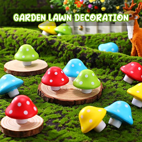 Jerify 20-Pack Mini Mushroom Stress Balls - 1.57 Inch PU Foam Fidget Toys for Adults, Anxiety Relief, Bulk Party Favors (Bright Colors)