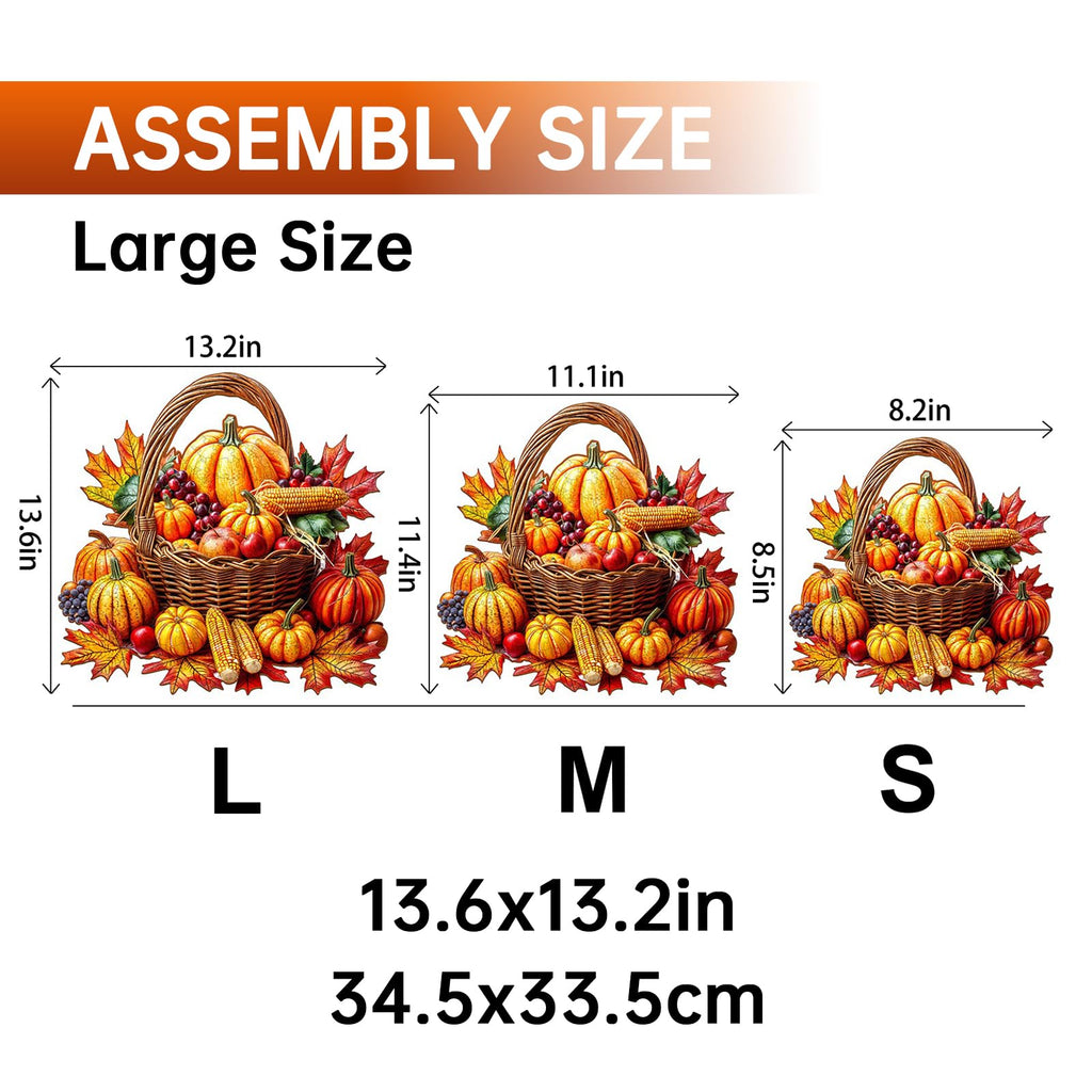 Jigfoxy Fall Wooden Puzzle for Adults – 100-Piece Unique Animal-Shaped Jigsaw, 8.5 x 8.2 inches