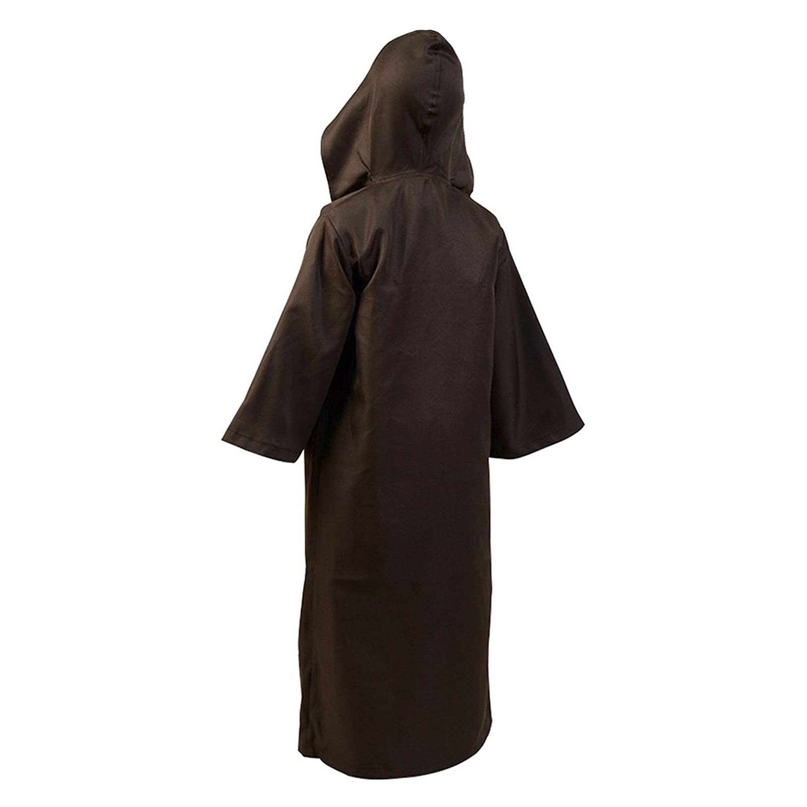 Jila Men's Knight Gothic Fancy Dress - Hooded Robe and Tunic for Halloween Masquerade Cosplay