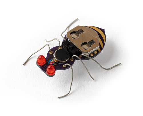 Jitterbug Soldering Kit for Beginners – DIY Insect Circuit with Vibration Motor & LEDs