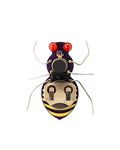 Jitterbug Soldering Kit for Beginners – DIY Insect Circuit with Vibration Motor & LEDs
