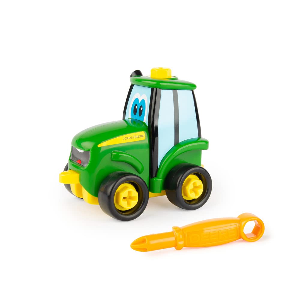 John Deere 47208 Tractor Toy – Easy Assembly Push Toy for Kids