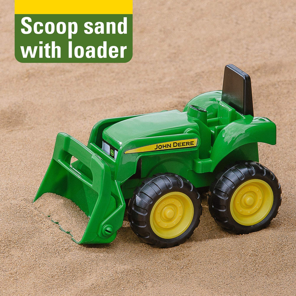 John Deere Dump Truck and Tractor 2-Pack by TOMY - Sandbox Toys for Kids 18 Months+
