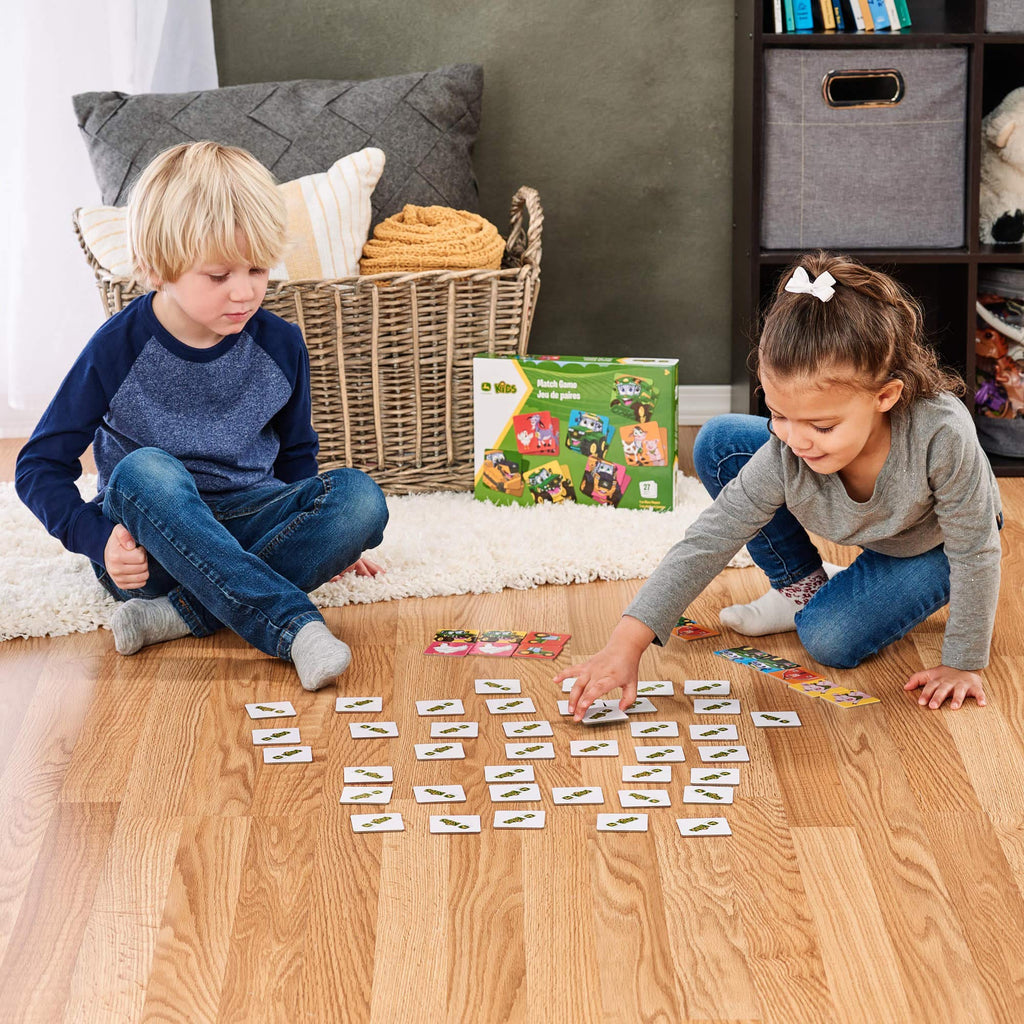 John Deere Kids Matching Game: 54 Farm-Themed Cards for Toddlers & Preschoolers