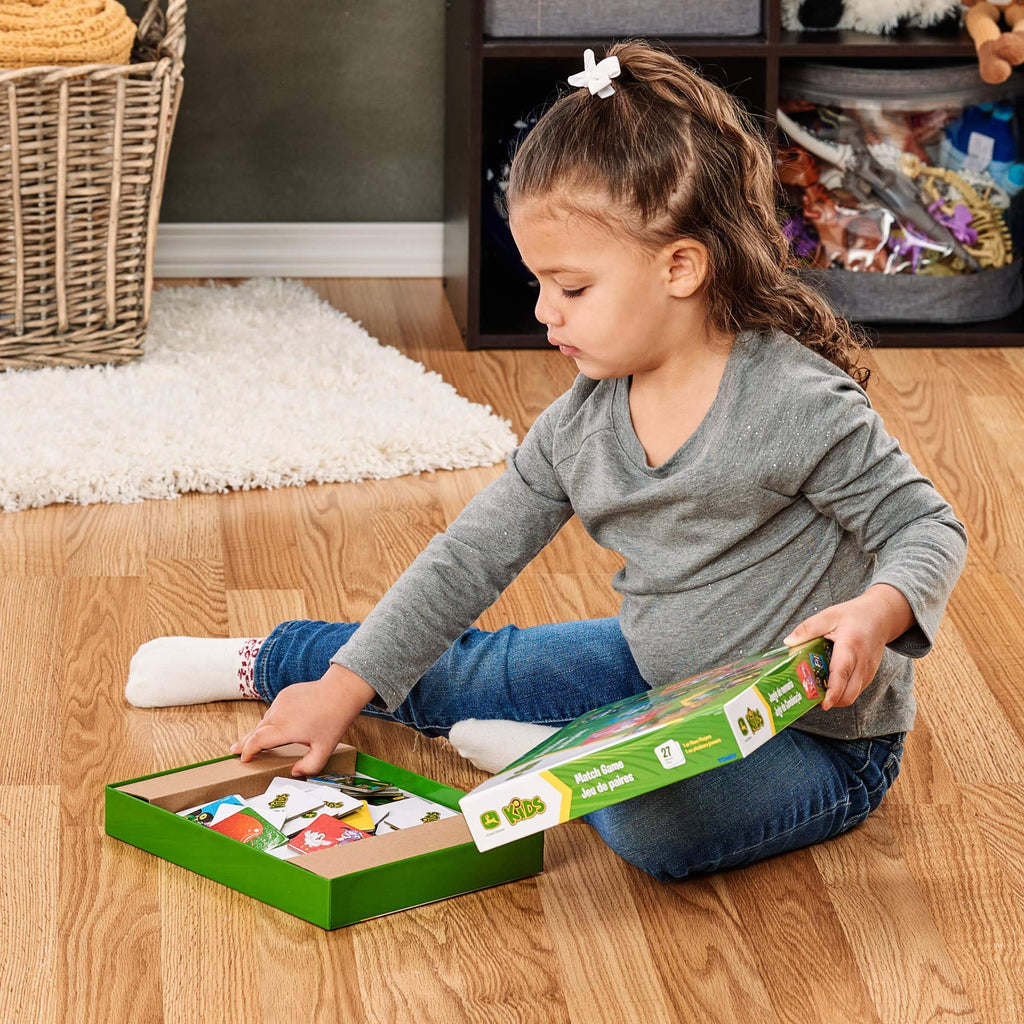 John Deere Kids Matching Game: 54 Farm-Themed Cards for Toddlers & Preschoolers