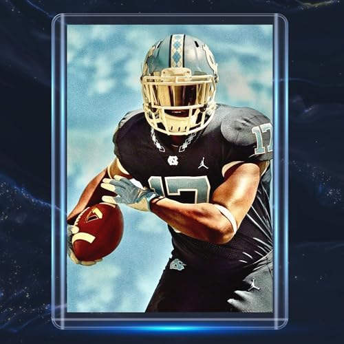 JohnBee 100 Pack Hard Plastic Card Sleeves - 3x4 Top Loaders for Trading Cards, Baseball Cards, Kpop Photocards - Clear Protective Holders