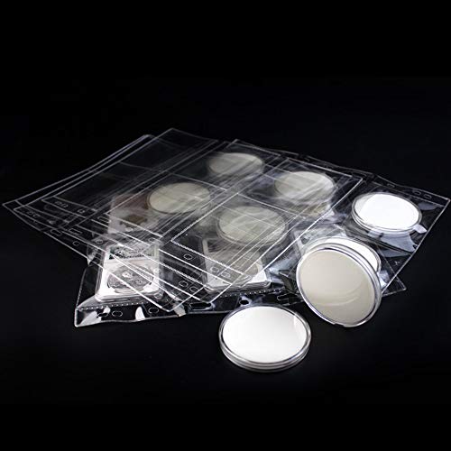Jomevia 10-Pack Coin Pages – 6 Pocket PVC Coin Holders for 3-Ring Binders