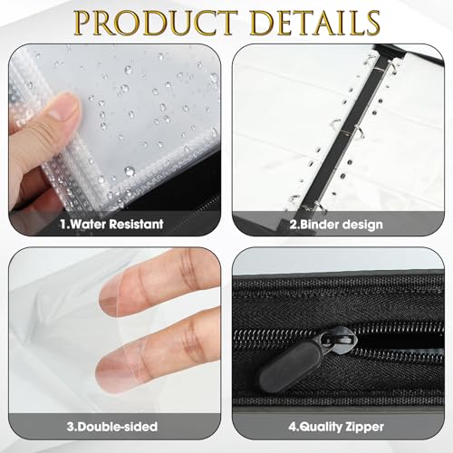 JoyHood 960-Card Trading Card Binder – 40-Page, 12-Pocket Album for TCG/MTG/YGO/Sports Cards