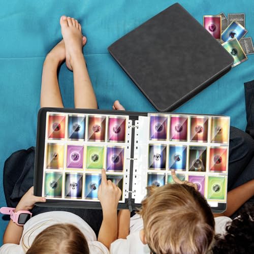 JoyHood 960-Card Trading Card Binder – 40-Page, 12-Pocket Album for TCG/MTG/YGO/Sports Cards