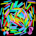 JOYIN 200 Mini Glow Sticks (2 inches) – 8 Colors, Long-Lasting 10-14 Hours, Non-Toxic Party Favors for Easter, Birthdays, Weddings