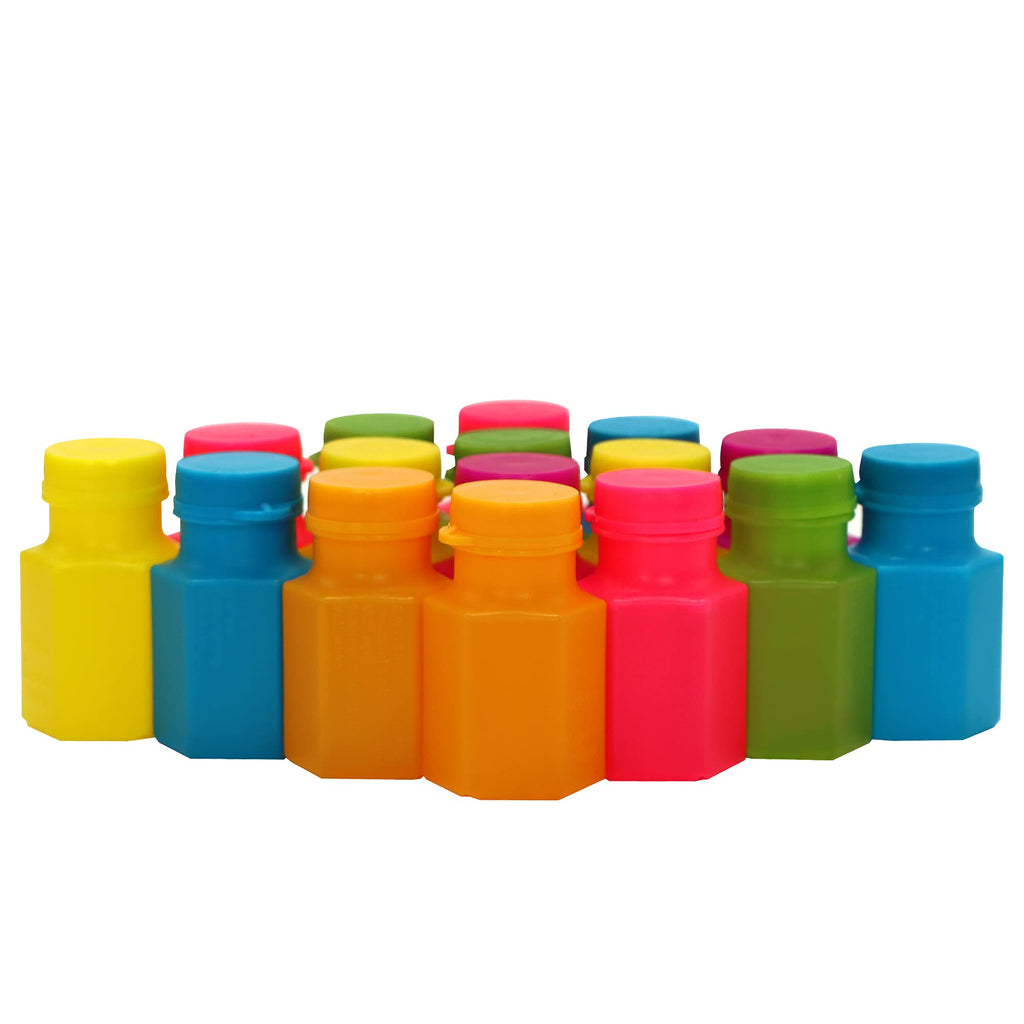 JOYIN 24-Pack Mini Bubble Bottles with Wands – Party Favors for Kids