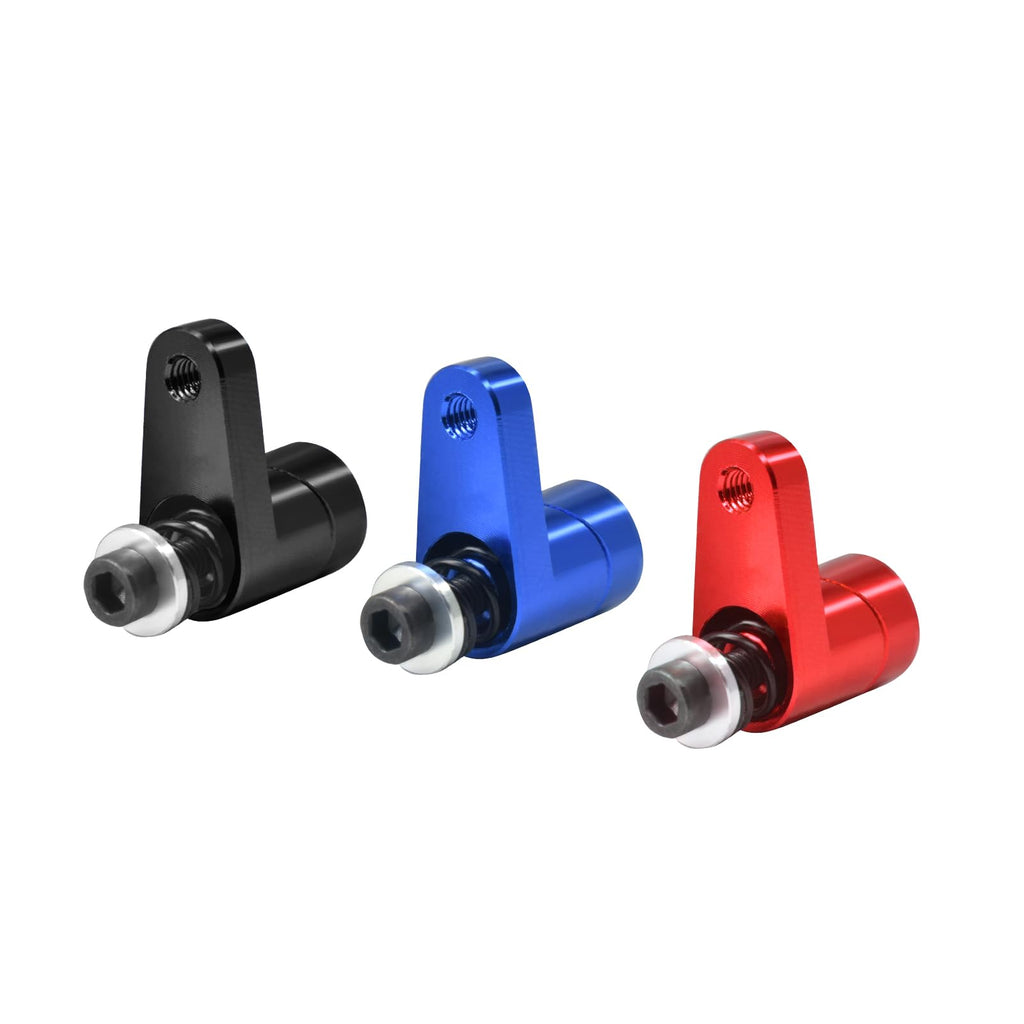 JOYSOG Metal Aluminum 20T Servo Horn for ARRMA 1/18 Granite GROM, 1/18 Typhon GROM, 1/14 Mini Mojave GROM RC Cars - Blue Upgrade Part