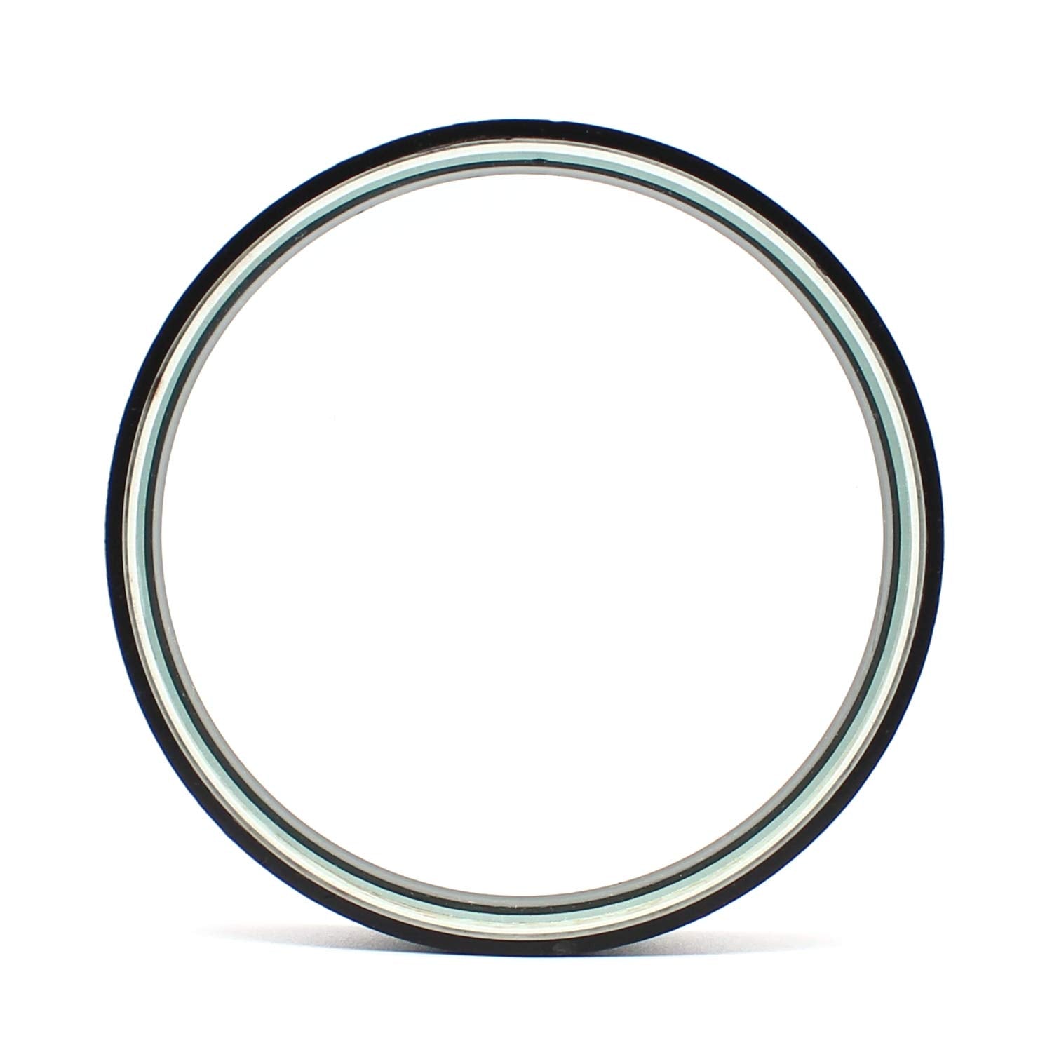 Joytech 4.13'' (105mm) Crystal Glass Concave Mirror Spinning Top Base – K9 Optical Glass, Double Concave Design for Extended Spin & Stability