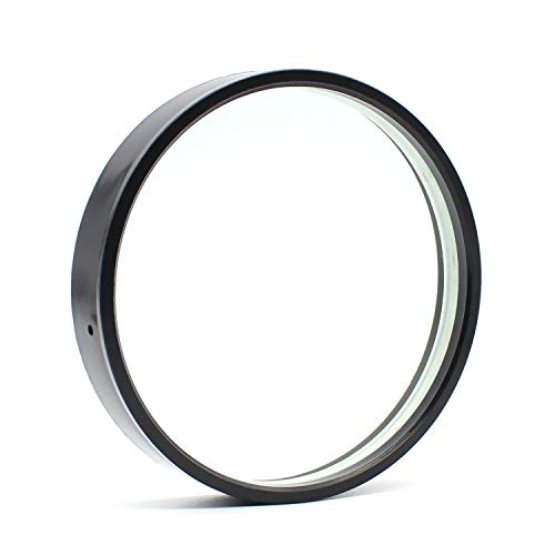 Joytech 4.13'' (105mm) Crystal Glass Concave Mirror Spinning Top Base – K9 Optical Glass, Double Concave Design for Extended Spin & Stability
