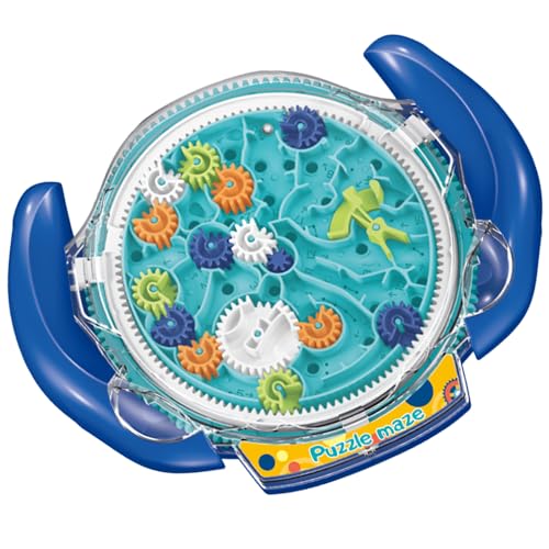 JRD&BS WINL 3D Maze Puzzle Game – Brain Teaser for Ages 8+ (Blue)