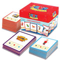 Junior Learning CVC Word Builders Activity Cards – 48 Self-Checking Cards for Ages 4+