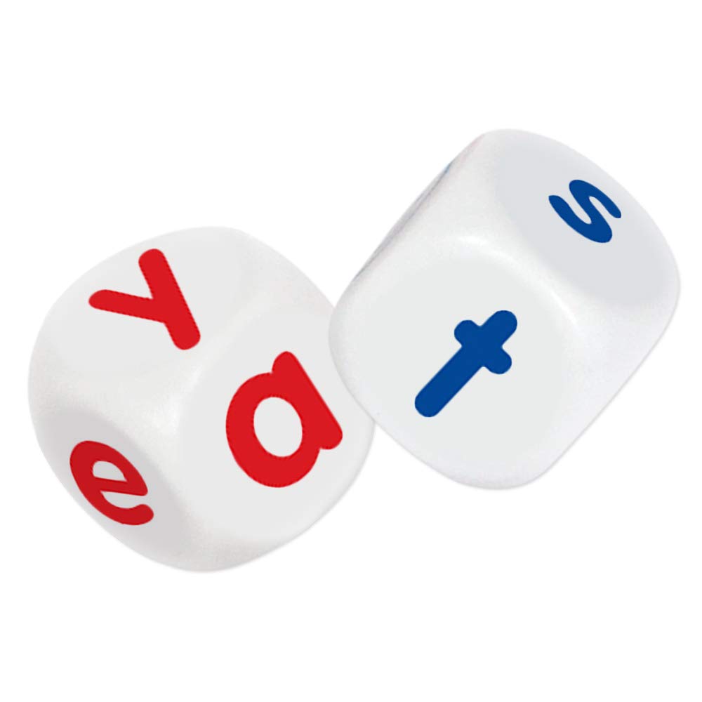 Junior Learning Roll a Word Letter Dice for Spelling and Word Formation