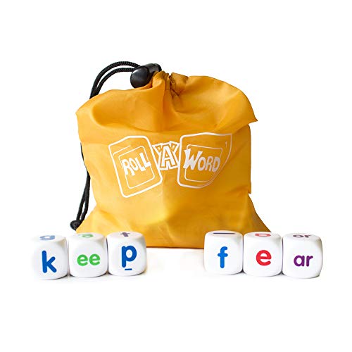 Junior Learning Roll a Word Letter Dice for Spelling and Word Formation