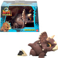 Jurassic World Bite Club Triceratops Action Figure – 4-Inch Chubby Collectible with Accessory