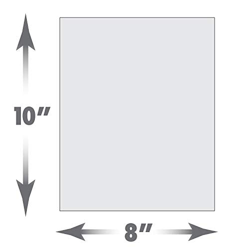 Just Play Shrinky Dinks Creative Pack – 25 Frosted White Sheets for DIY Keychains, Charms & Gifts