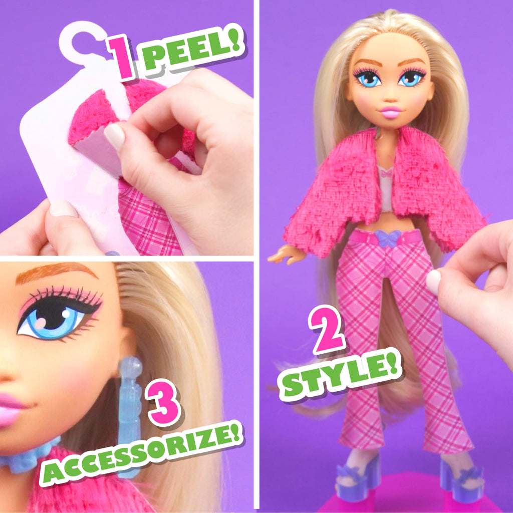 Just Play Style Bae Dylan 10-Inch Fashion Doll with 28 Pieces for Kids Age 4+