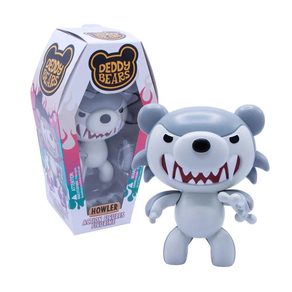 Just Toys Deddy Bears Howler – 4" Buildable Action Figure with Interchangeable Parts