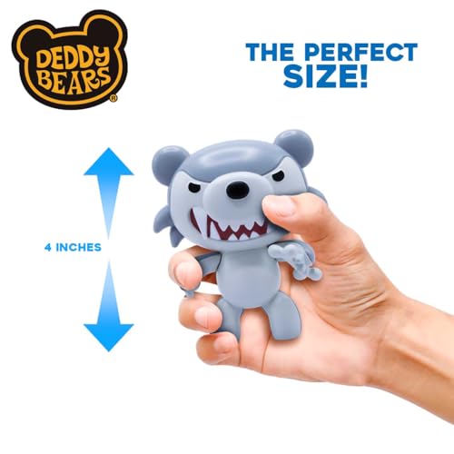 Just Toys Deddy Bears Howler – 4" Buildable Action Figure with Interchangeable Parts
