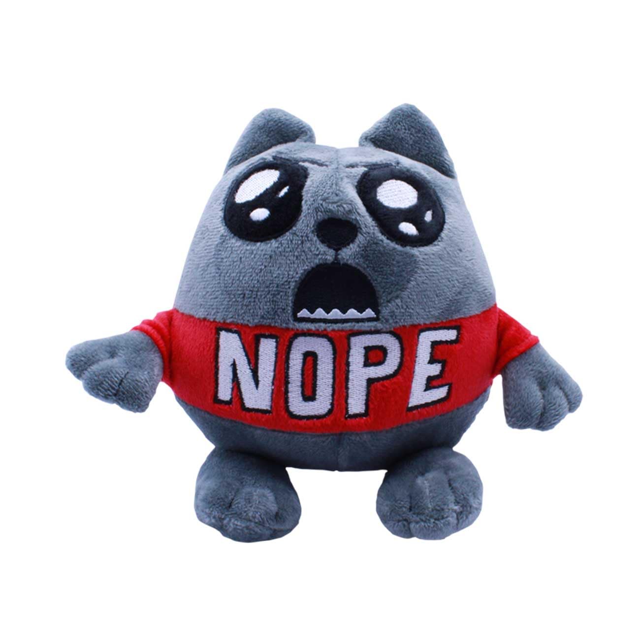 Just Toys LLC Exploding Kittens 6-Inch Nope Cat Plush - Official Licensed Soft Toy