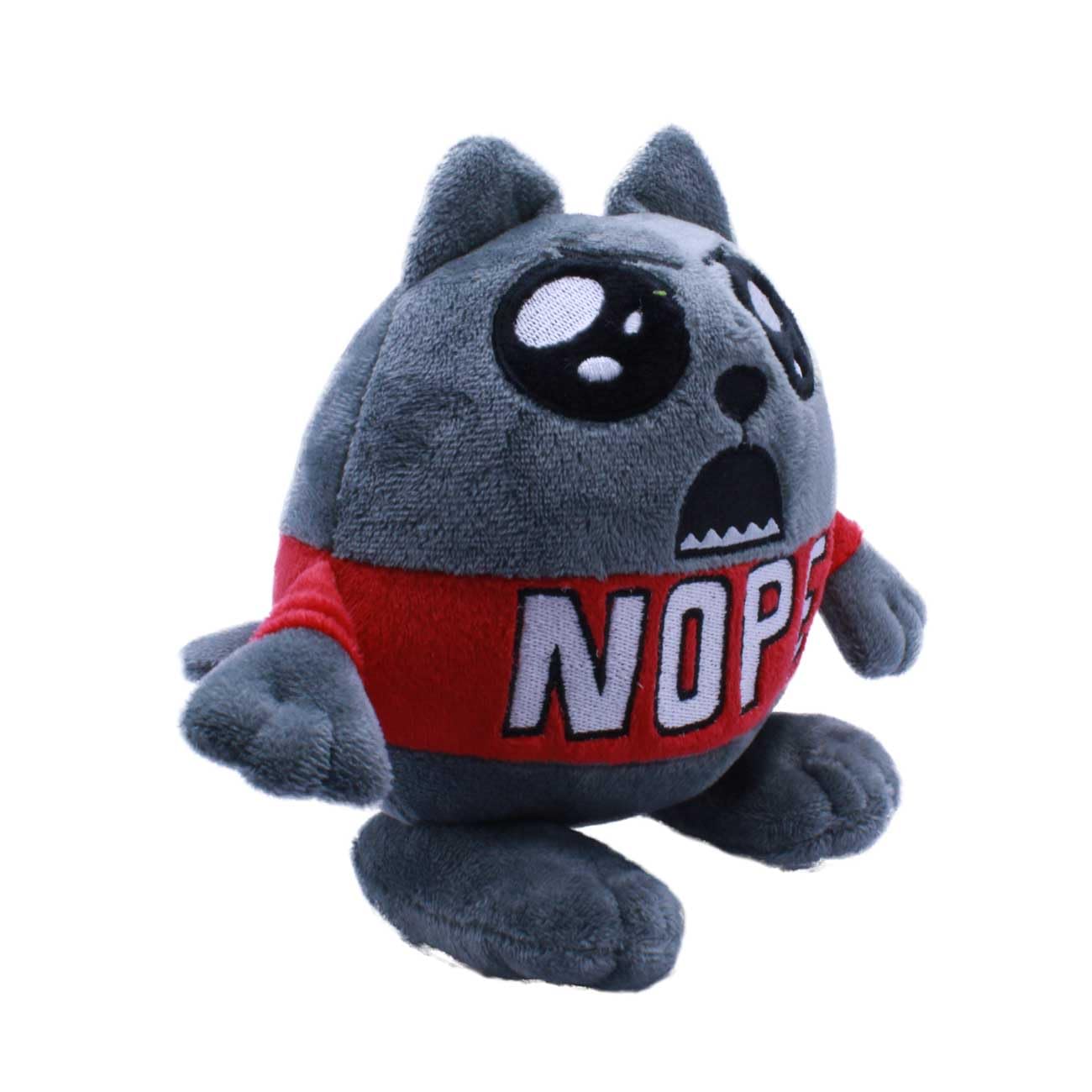 Just Toys LLC Exploding Kittens 6-Inch Nope Cat Plush - Official Licensed Soft Toy