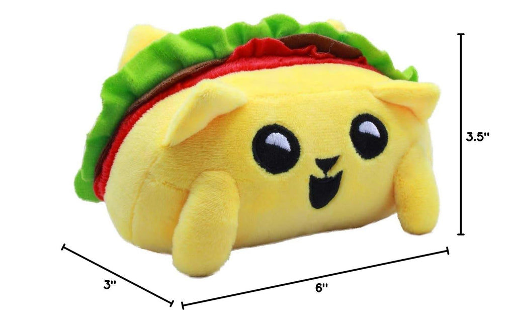 Just Toys LLC Exploding Kittens Tacocat Plush – 6 Inch Officially Licensed Soft Toy