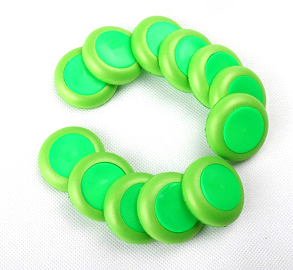 Justfund Green Nerf Vortex Disc Refills - 50 Pack EVA Foam Ammo for Praxis Nitron Vigilon Proton