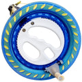 Kaiciuss 7.2-Inch Kite Reel Winder with 650ft Line, Safety Lock & Steel Bearings for Kids and Adults