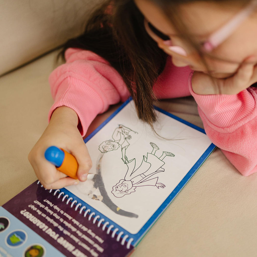 KangaToys New Testament Water Reveal Coloring Book – Reusable No-Mess Bible Activity for Kids Ages 3+