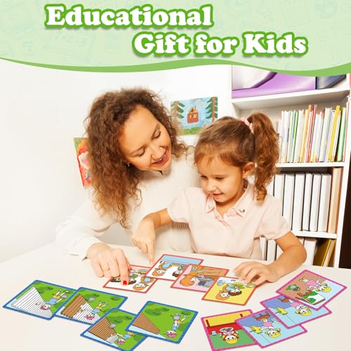Kasfalci Sequencing Cards: 48 Cards for Storytelling, Speech Therapy, and Social Skills Development