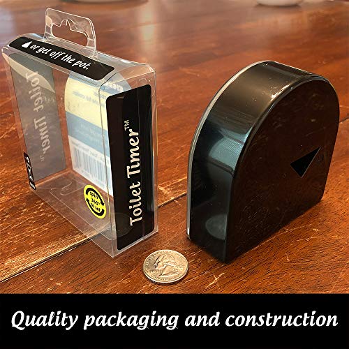 Katamco 5-Minute Toilet Timer – Funny Dad Gift, Shark Tank & Kickstarter Classic