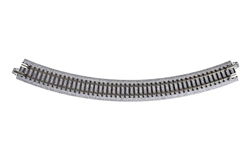 Kato Unitrack 315mm Radius 45-Degree Curve Track (4-Piece) for N Gauge Layouts