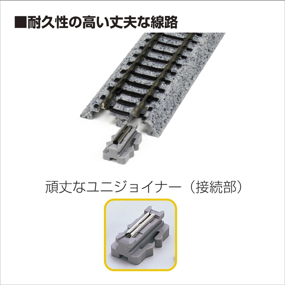 Kato Unitrack 315mm Radius 45-Degree Curve Track (4-Piece) for N Gauge Layouts