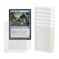 Katomula 300 Pack Clear Card Sleeves - Tear-Resistant Matte Textured Standard Size (66x91mm) for MTG and More