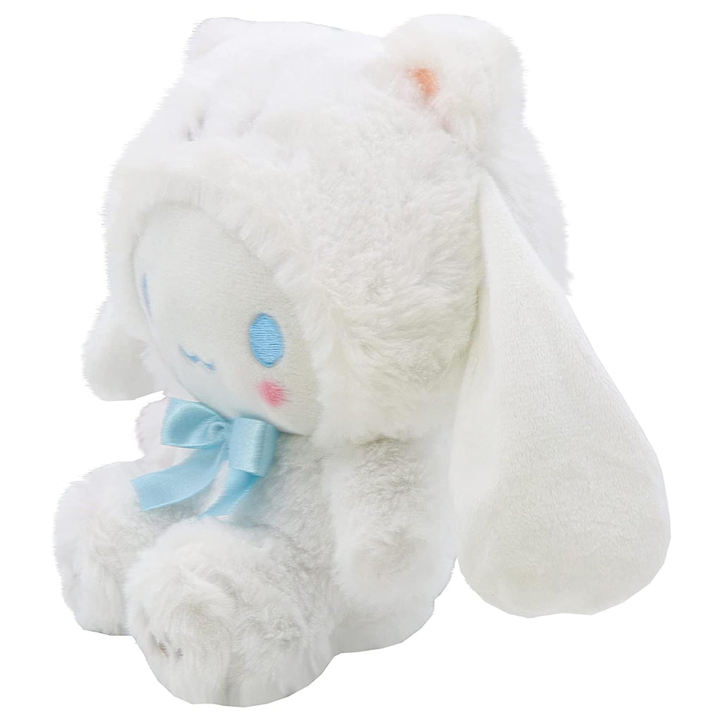 Kawaii White Bear Cross-Dressing Plush Toy - Soft Stuffed Animal Pillow for Kids, 20 cm