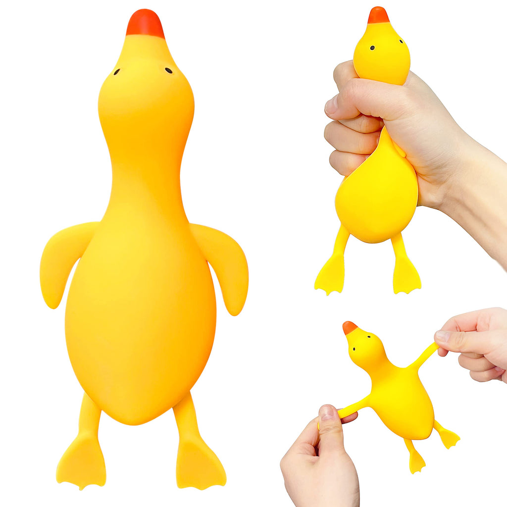Kawaite Duck Dough Ball Fidget Toy – Squishy Stress Relief Ball for Kids and Adults