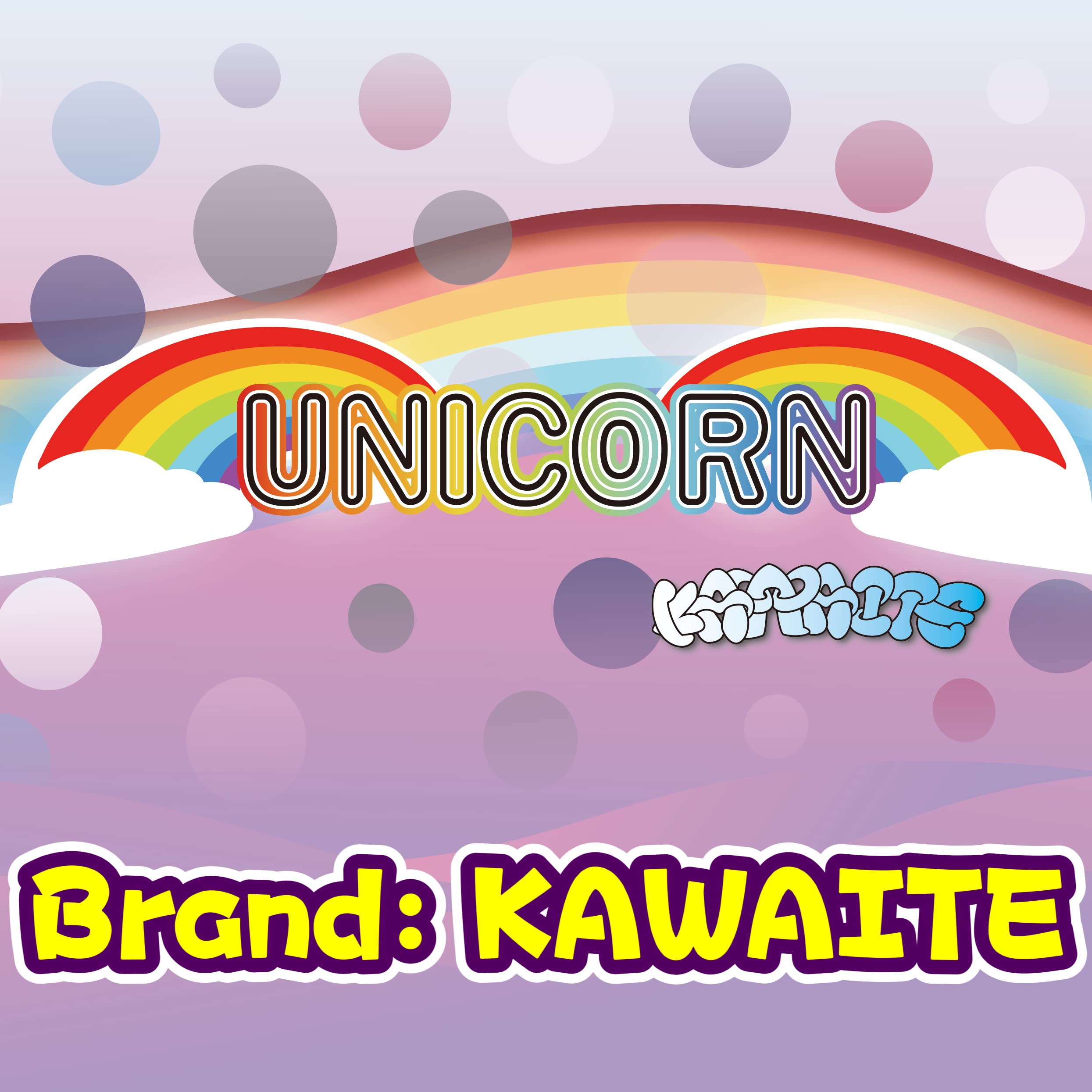 Kawaite Squishy Unicorn Stress Relief Ball - Pink Sensory Squeeze Toy for Kids & Adults