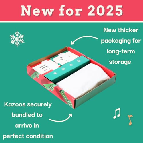 Kazoo That Festive Tune – Holiday Game with 4 Kazoos & 100 Songs | Ridley's