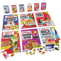 Kellogg's Cereal Puzzles 6-Pack – Mini Cereal Box Jigsaw Puzzles (100 Pieces Each, Ages 4+)