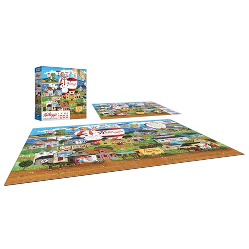 Kellogg's Hot Air Balloon Celebration 1000-Piece Jigsaw Puzzle by RoseArt