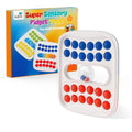 Kiditos Pop Math Game: Addition & Subtraction Learning Toy with Built-in Dice for Ages 4-8